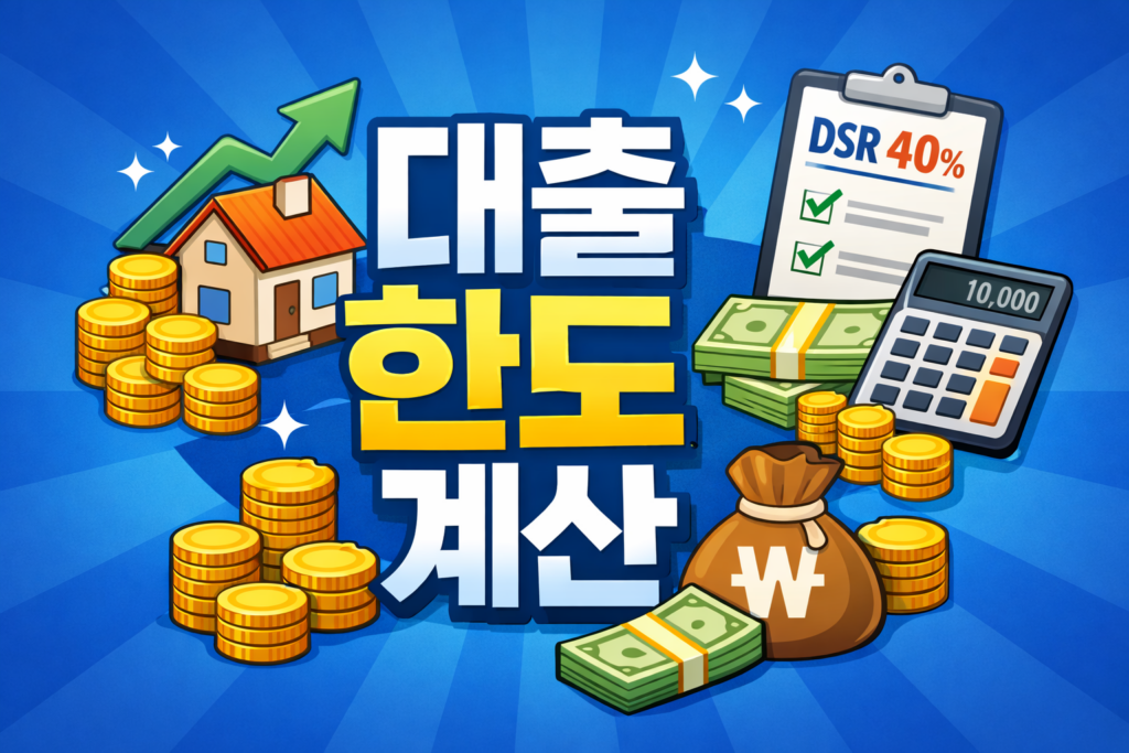 대출한도 계산방법