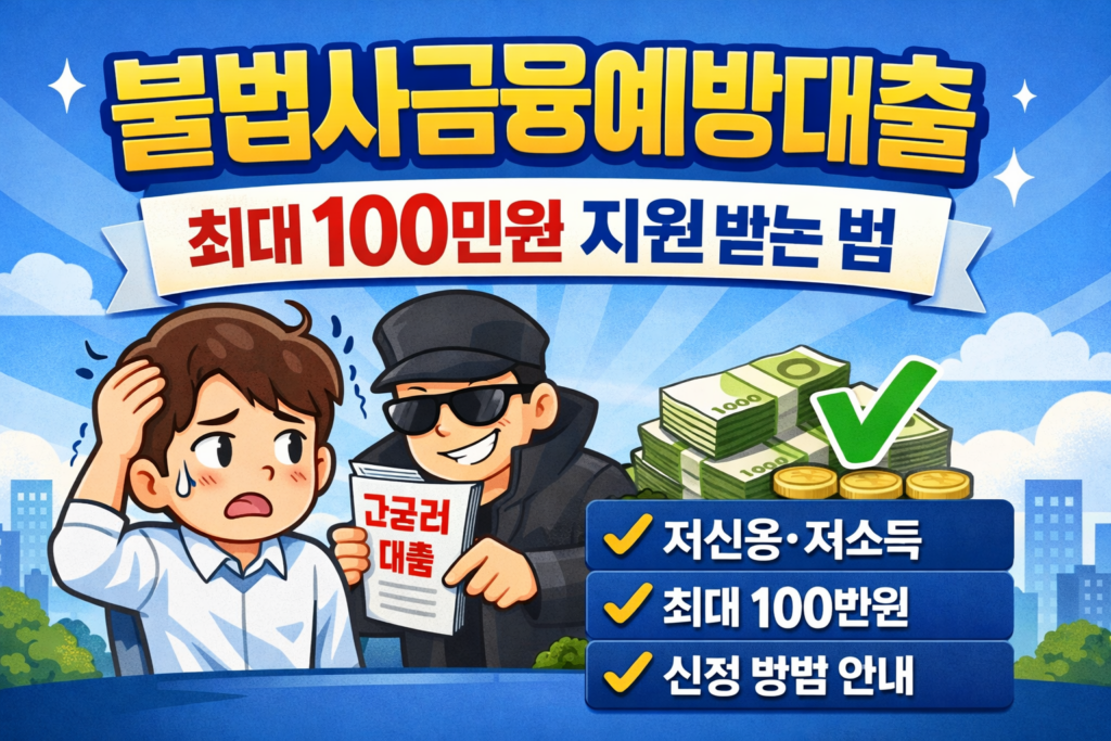 불법사금융예방대출