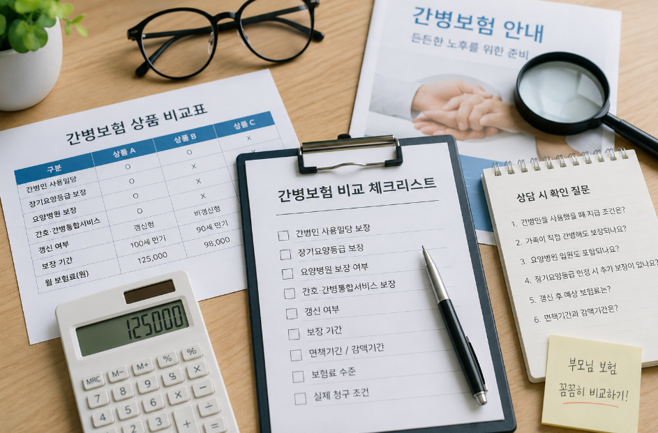가족간병보험 가격
