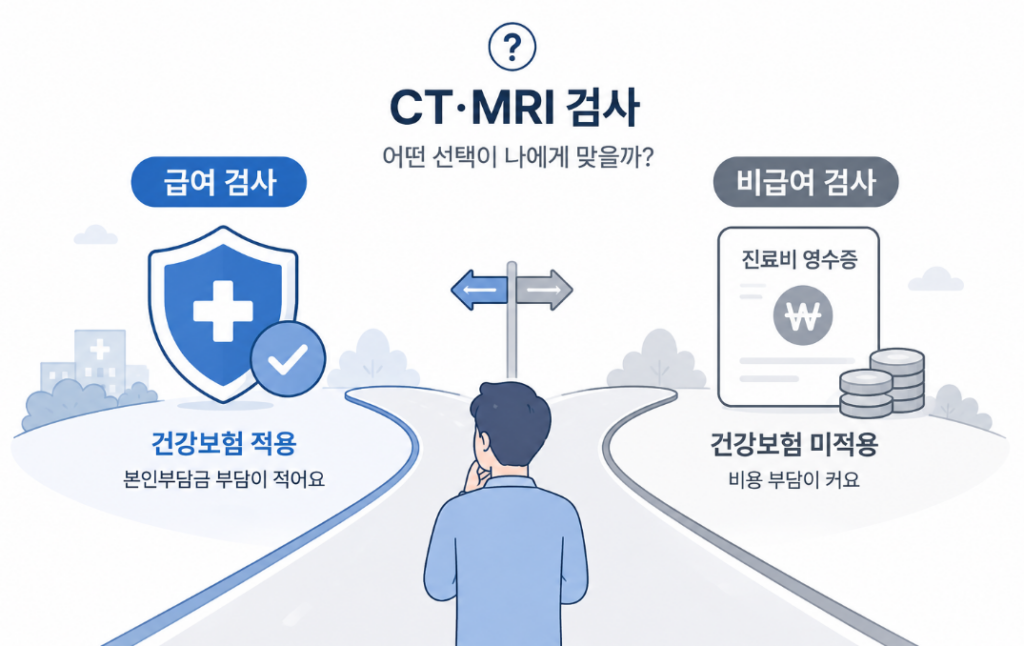 건강보험 CT·MRI 수가, 검사비